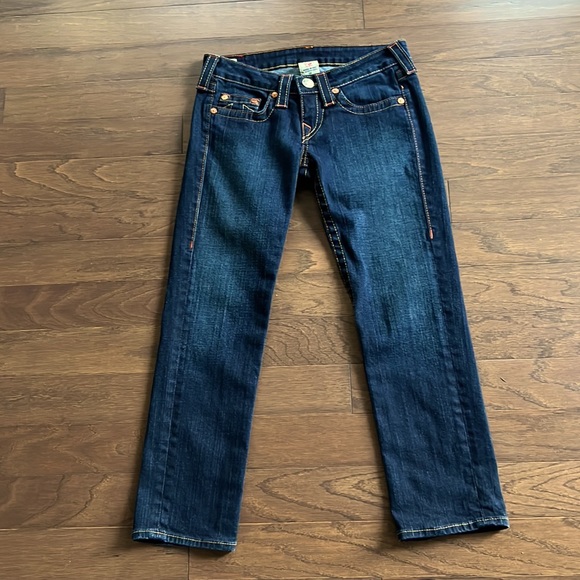 True Religion Low Rise Capri Jeans - Picture 2 of 9